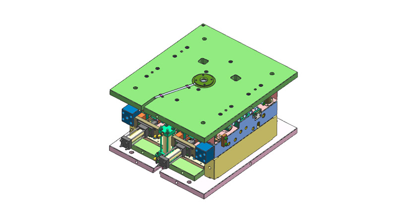 UG塑膠模具設計作品