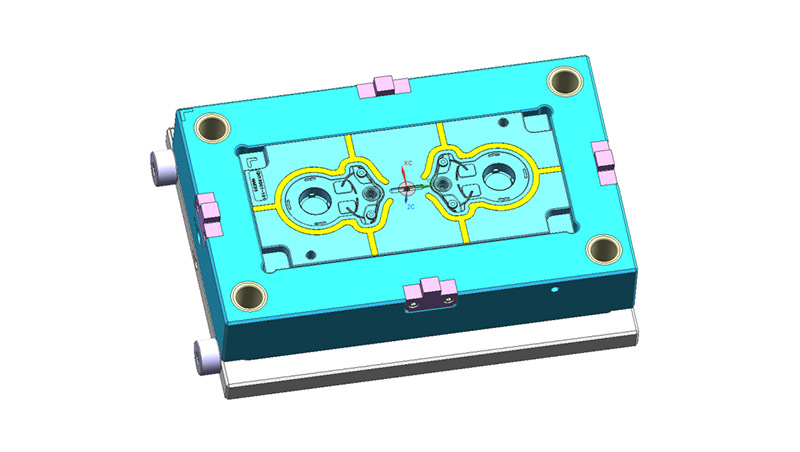 UG塑膠模具設計作品