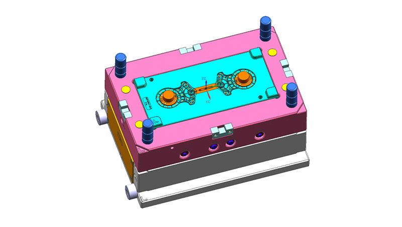 UG塑膠模具設計作品