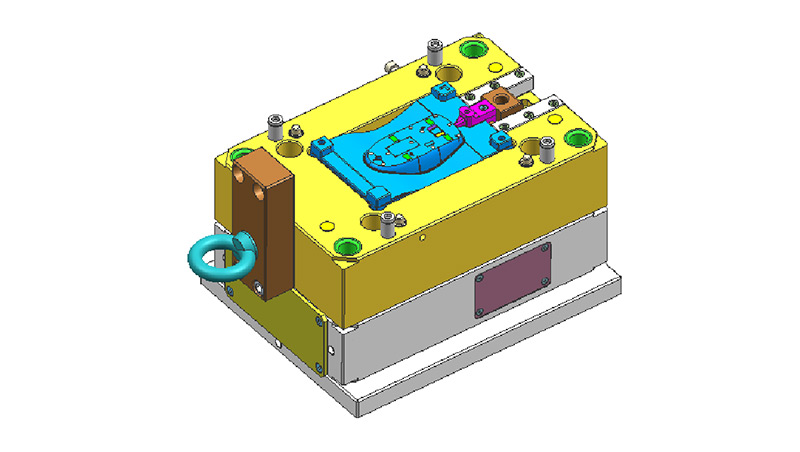 UG塑膠模具設計作品