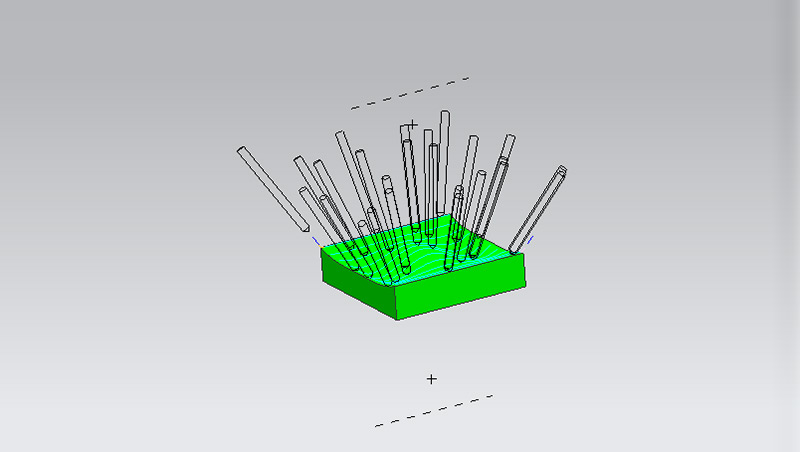 五軸數(shù)控編程作品