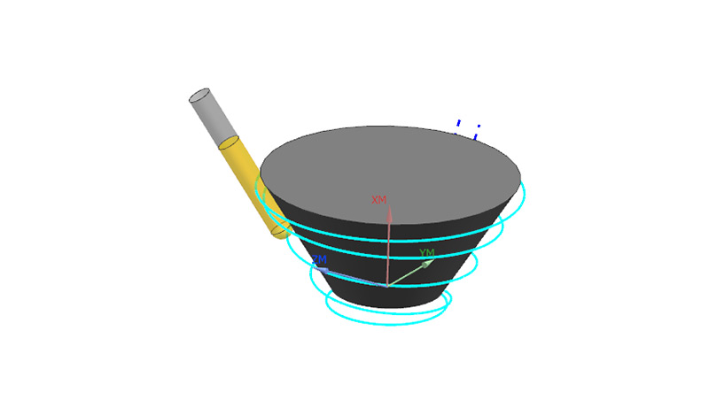 五軸數(shù)控編程作品