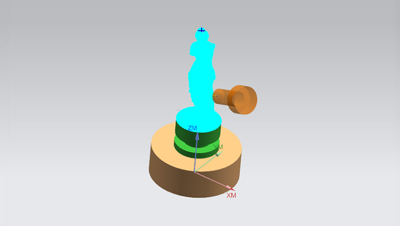 五軸數(shù)控編程作品